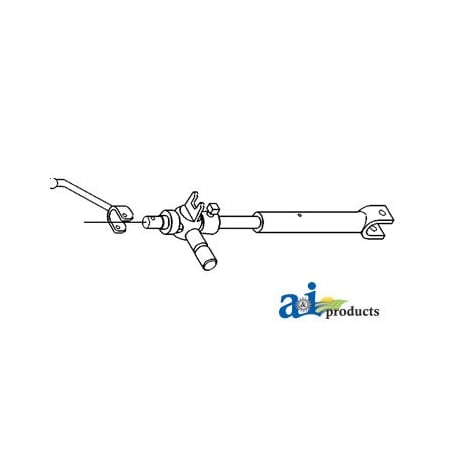 A & I Products Lift Arm For 2 Point Fast Hitch (LH) 4.3" x3.6" x24.4" A-223305